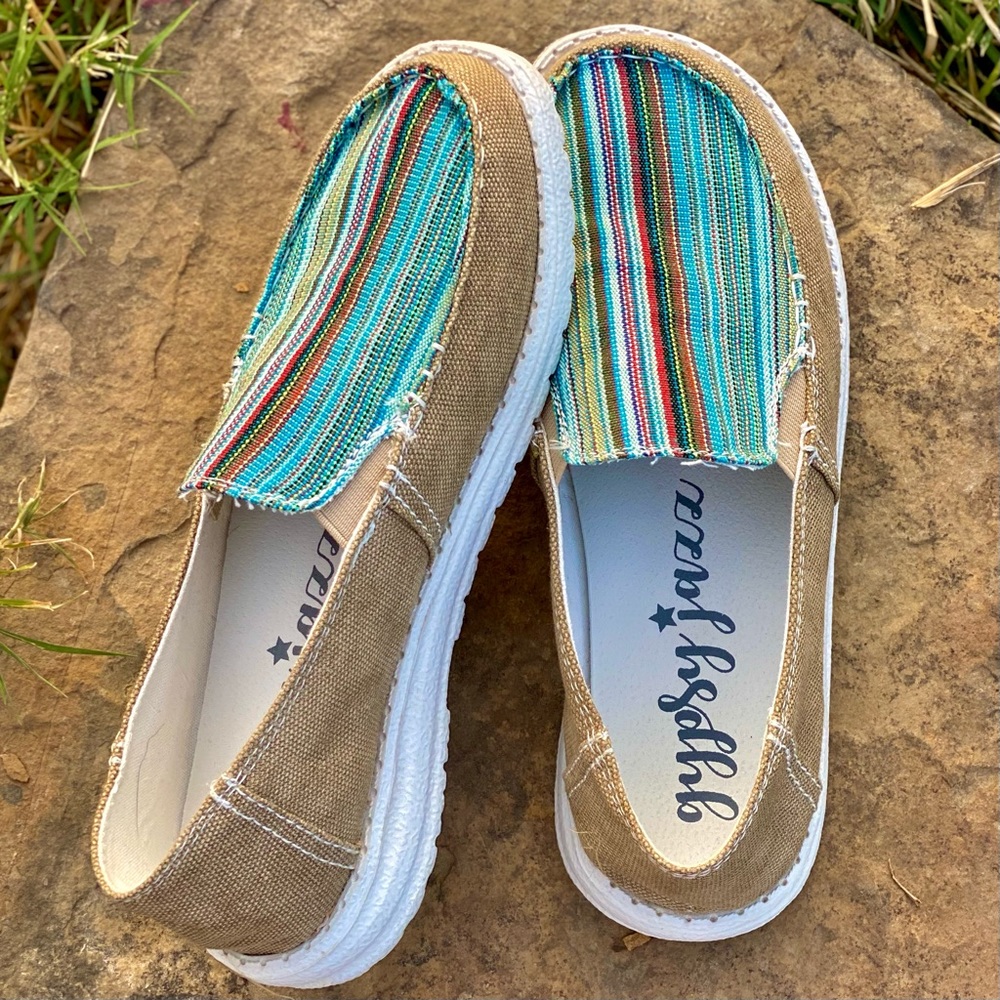 🚨Restocked🚨Striped Slipon Loafers - Picture 6 of 8